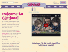 Tablet Screenshot of cardooo.com